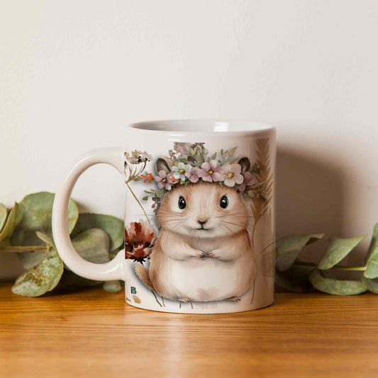 Podzimní hrnek s křečkem